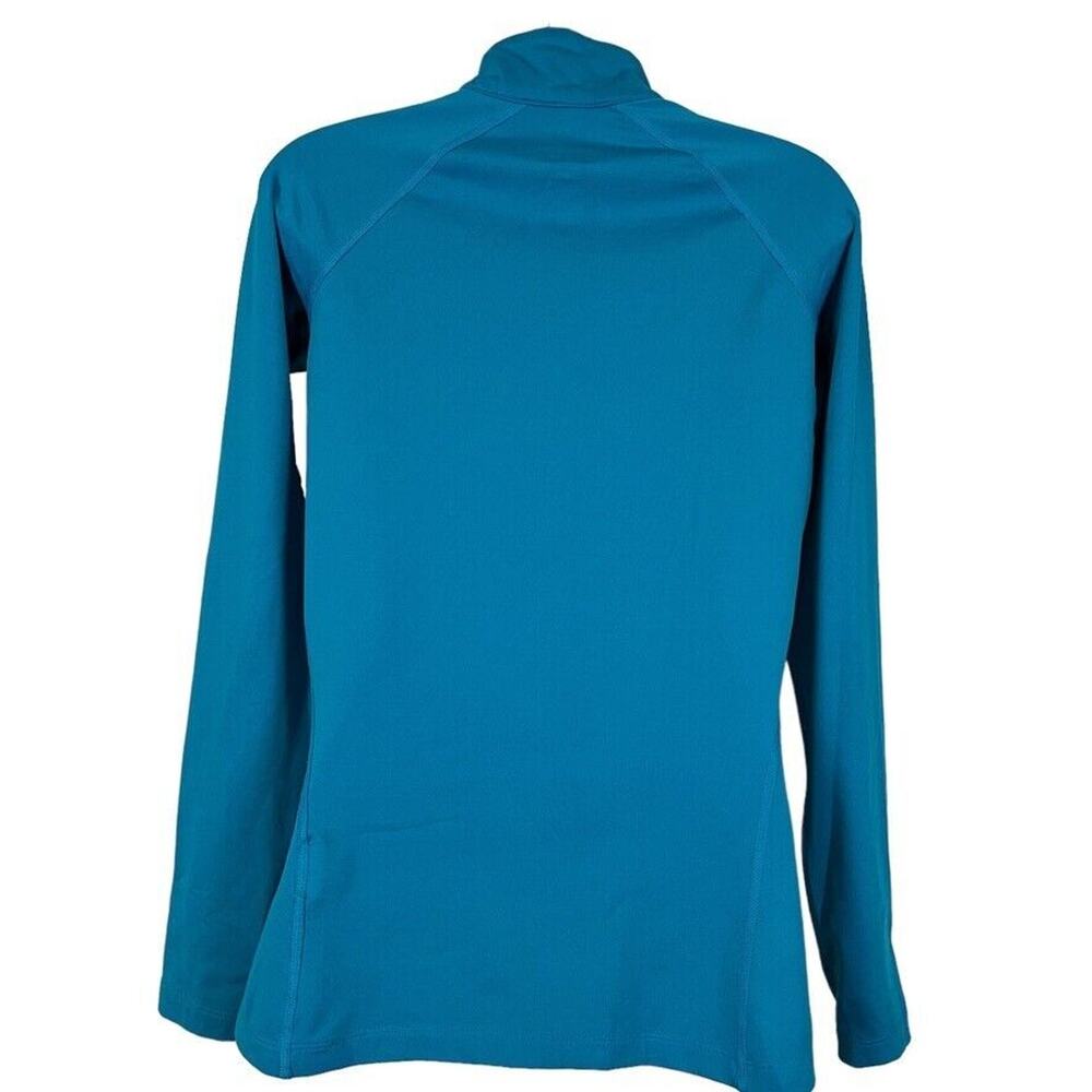 Nike Pro Combat Dri-Fit Fitted Fleece Lined 1/4 Zip Therma Shirt Top Womens M - Picture 14 of 16